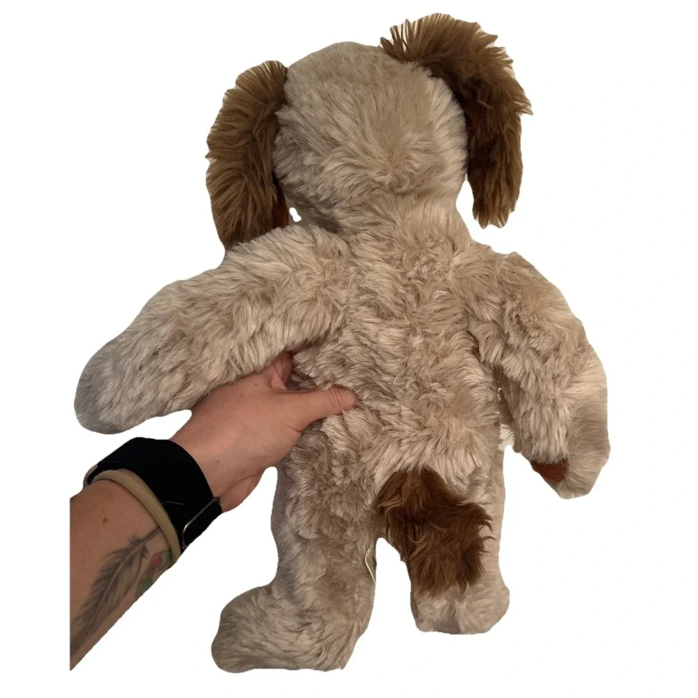 Teddy Crafters Vintage Dog Brown Tan Plush Stuffed‎ Animal